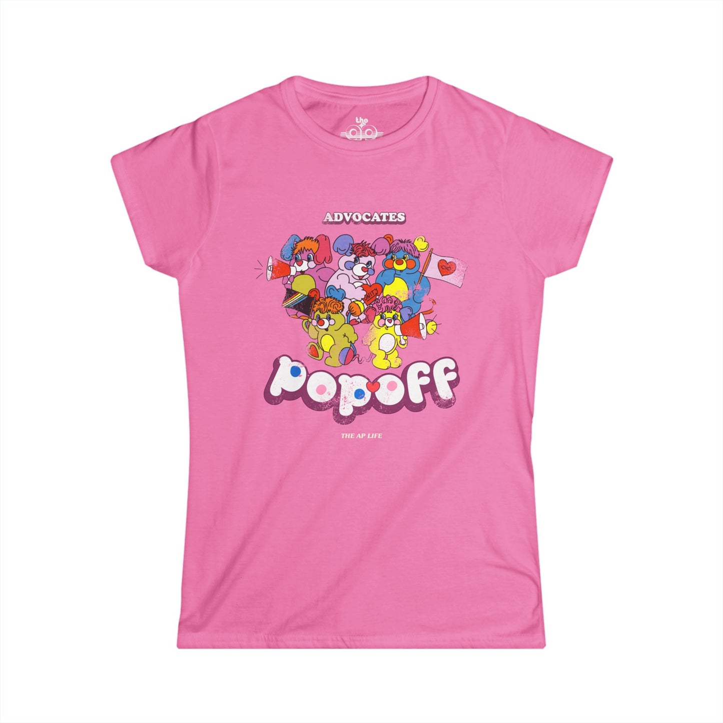 Advocates, Pop-Off  - Women's Semi-Fitted Tee
