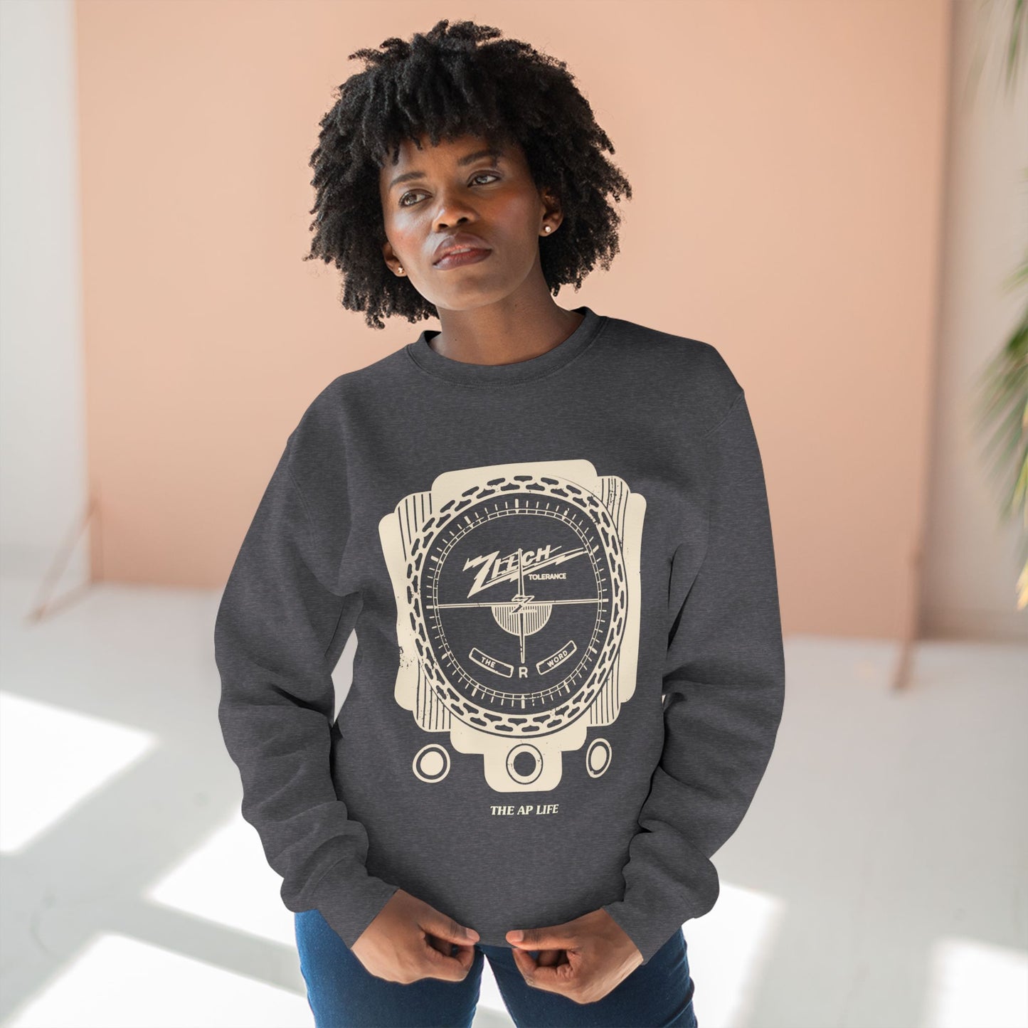 Zilch Tolerance for the R Word - Adult Unisex Crewneck Sweatshirt