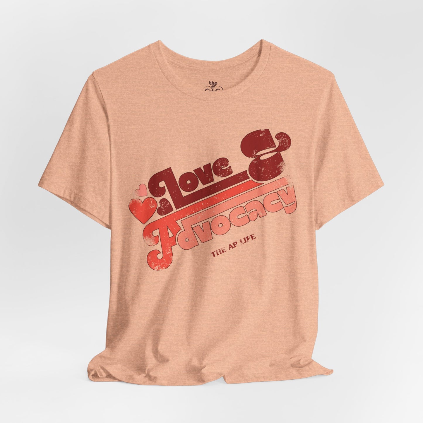 Love & Advocacy - Adult Unisex Jersey Short Sleeve Tee
