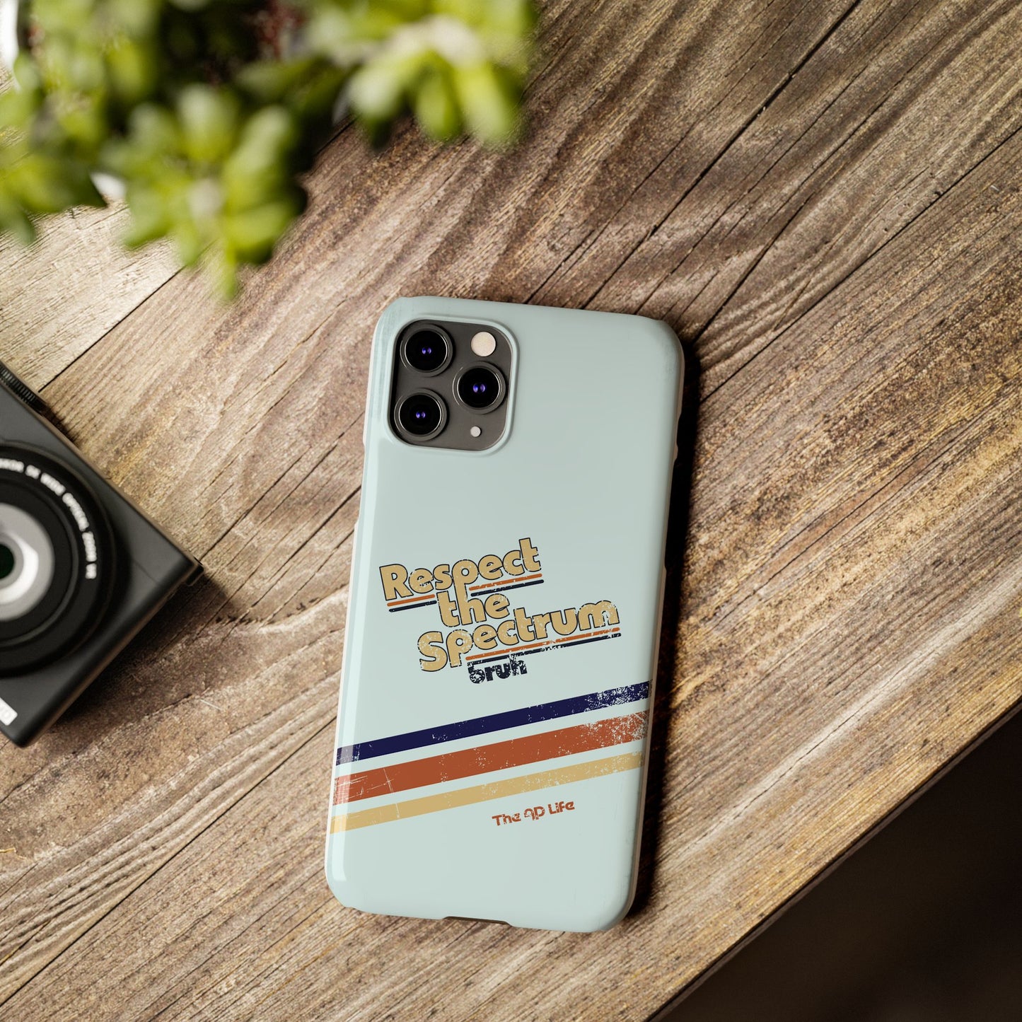 Respect The Spectrum - iPhone Case