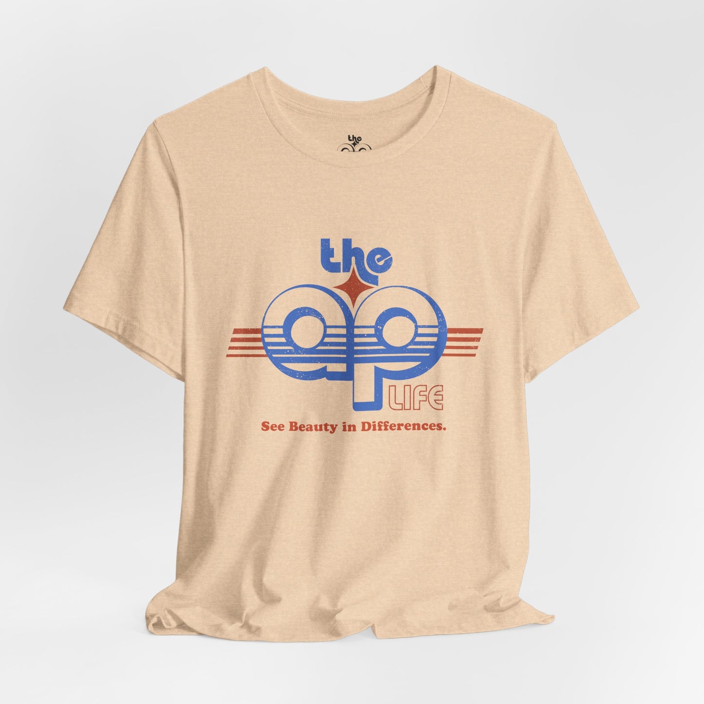 The AP Life - See Beauty in Differences - Adult Unisex Jersey Short Sleeve Tee
