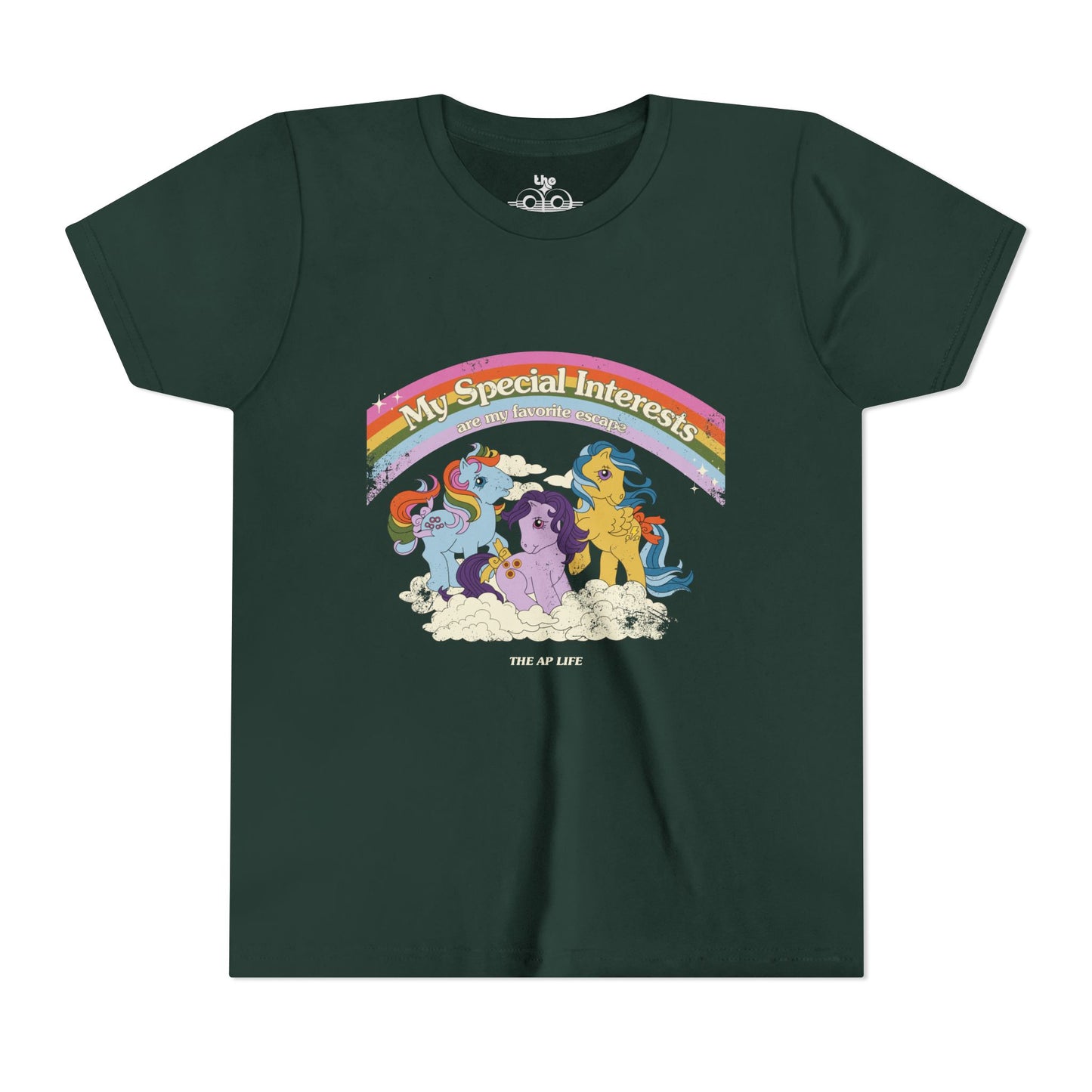 My Special Interests are my Favorite Escape - Youth Unisex Short Sleeve Tee