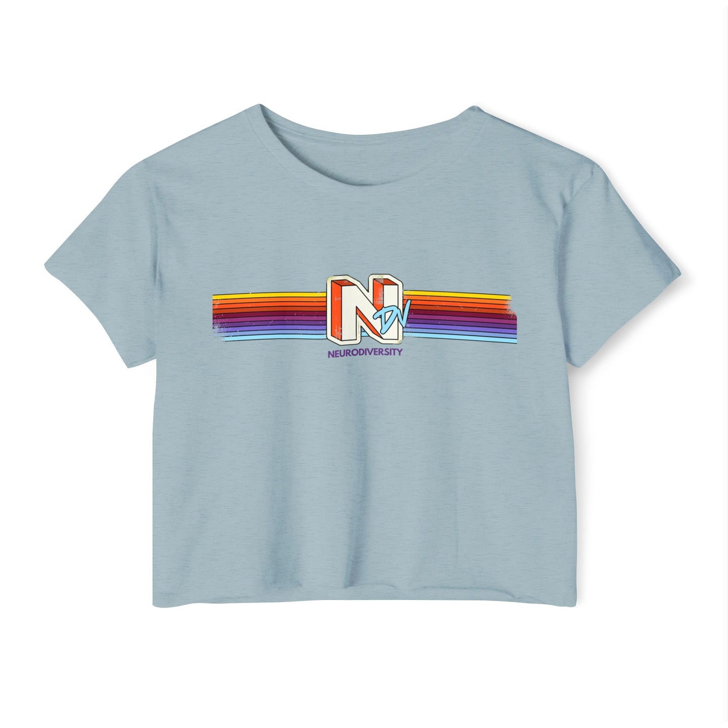 NDV - Neurodiversity - Women's Crop Top Tee