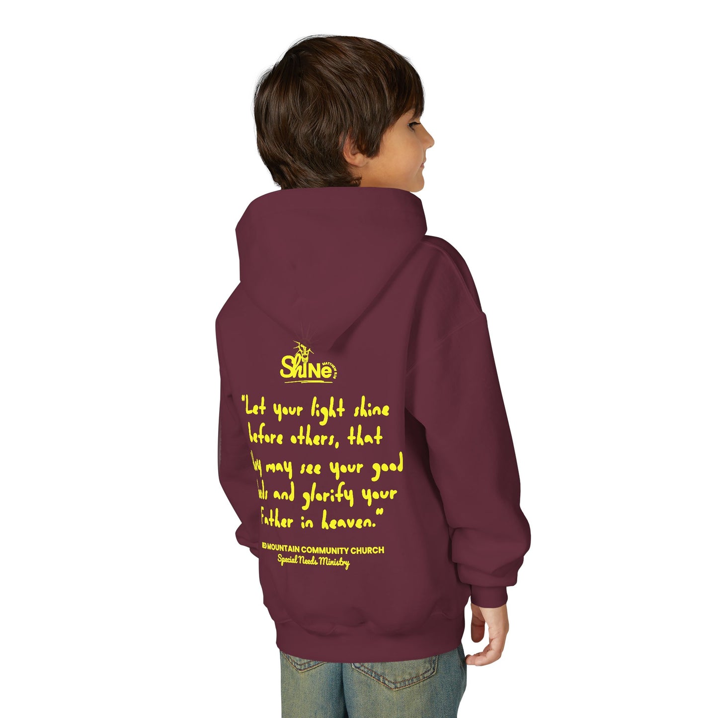 RMCC Shine Program Youth Unisex Heavy Blend Hooded Sweatshirt