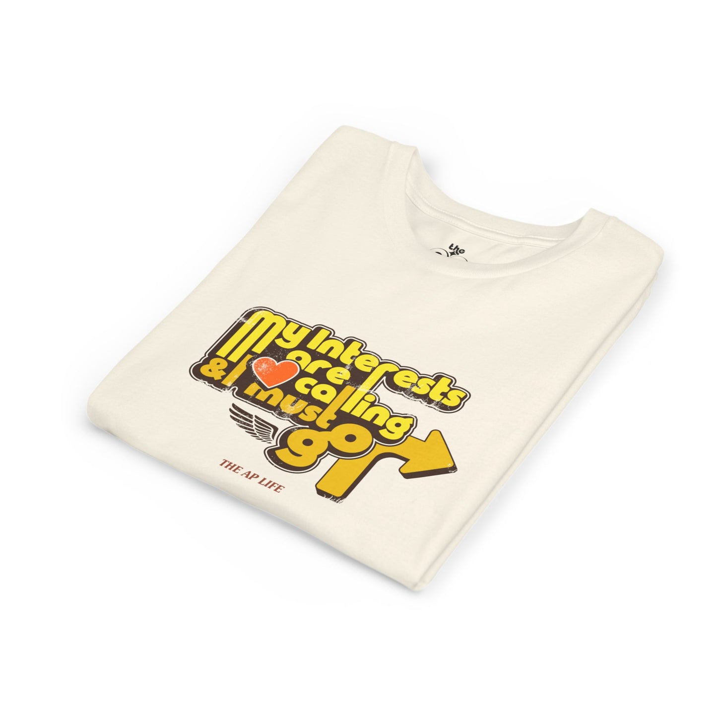 My Interests Are Calling & I Must Go - Unisex Youth Short Sleeve Tee