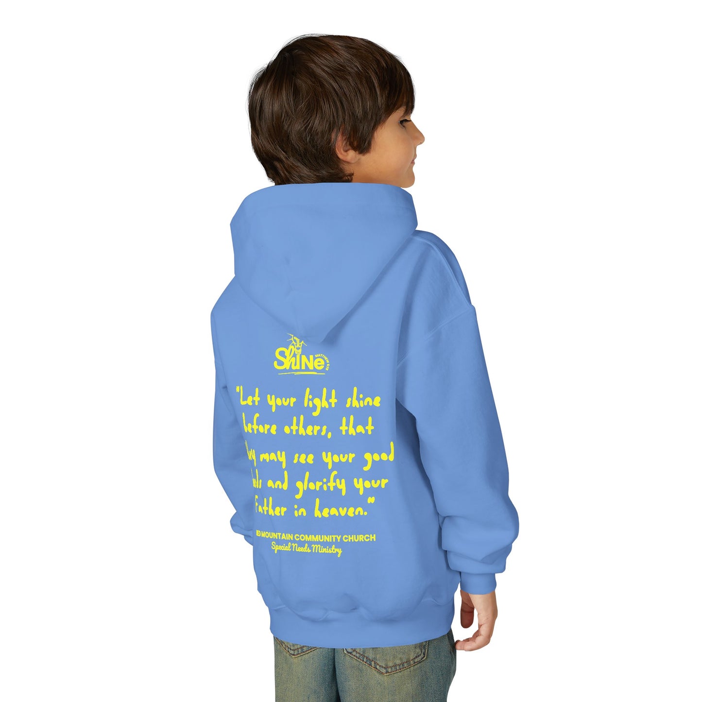 RMCC Shine Program Youth Unisex Heavy Blend Hooded Sweatshirt