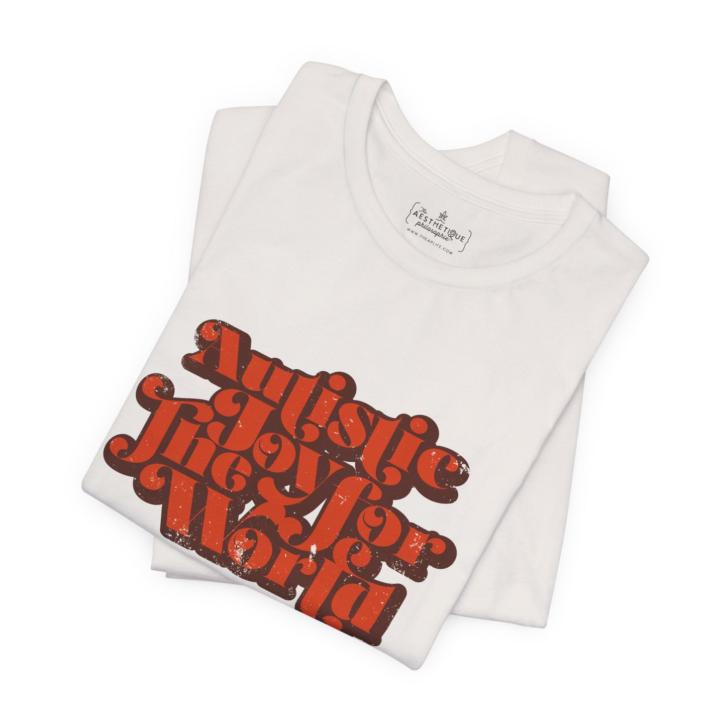 Autistic Joy for the World - Seasonal Style - Unisex Jersey Short Sleeve Tee