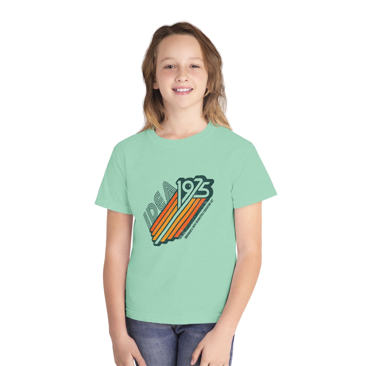 IDEA - 1975 - Individuals with Disabilities Education Act - Youth Unisex Midweight Tee