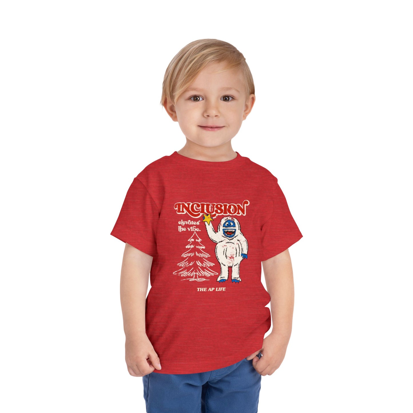 Inclusion Elevates the Vibe - Bumble - Toddler Short Sleeve Tee