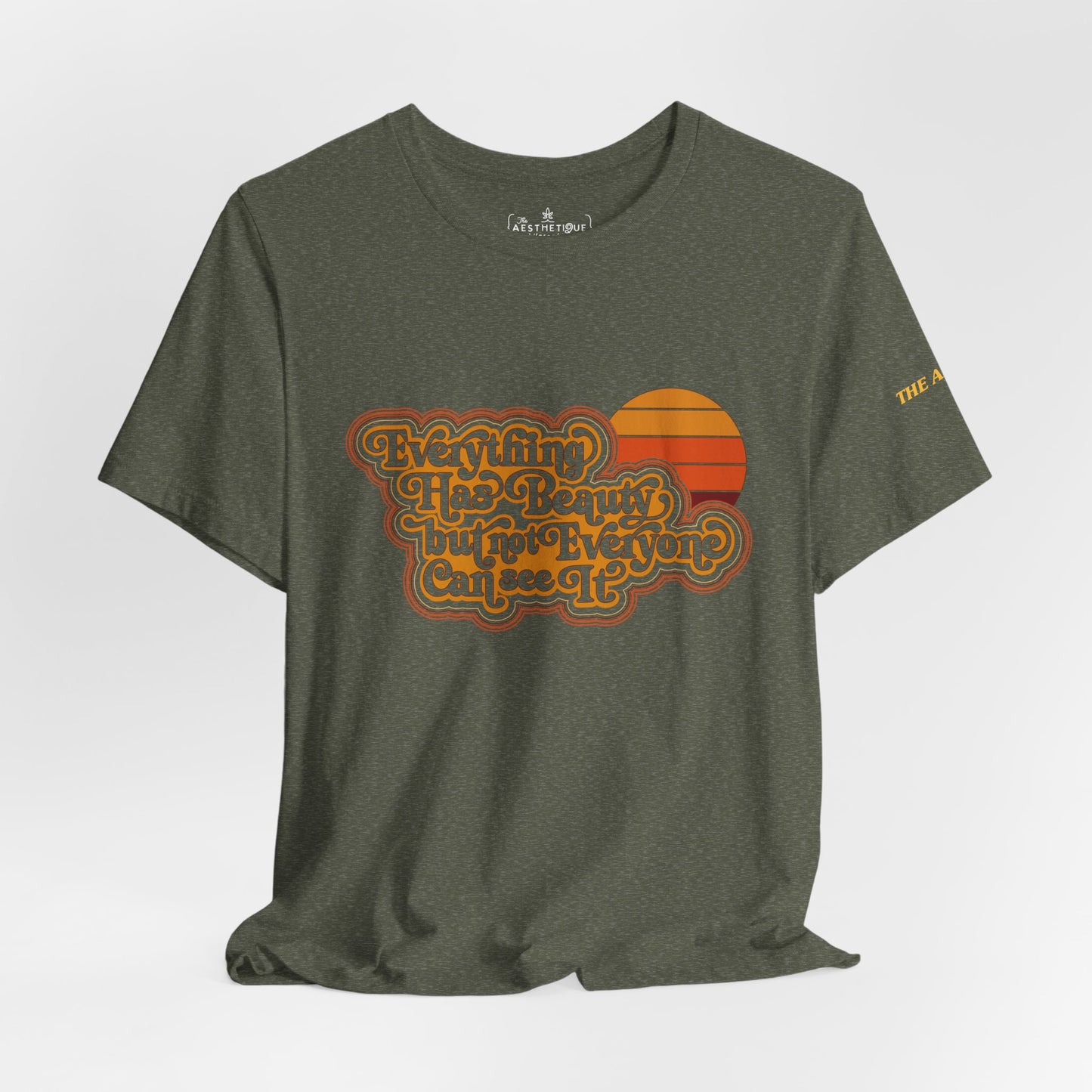 Everything has Beauty, but not Everyone can see it - Confucius - Adult Unisex Jersey Tee