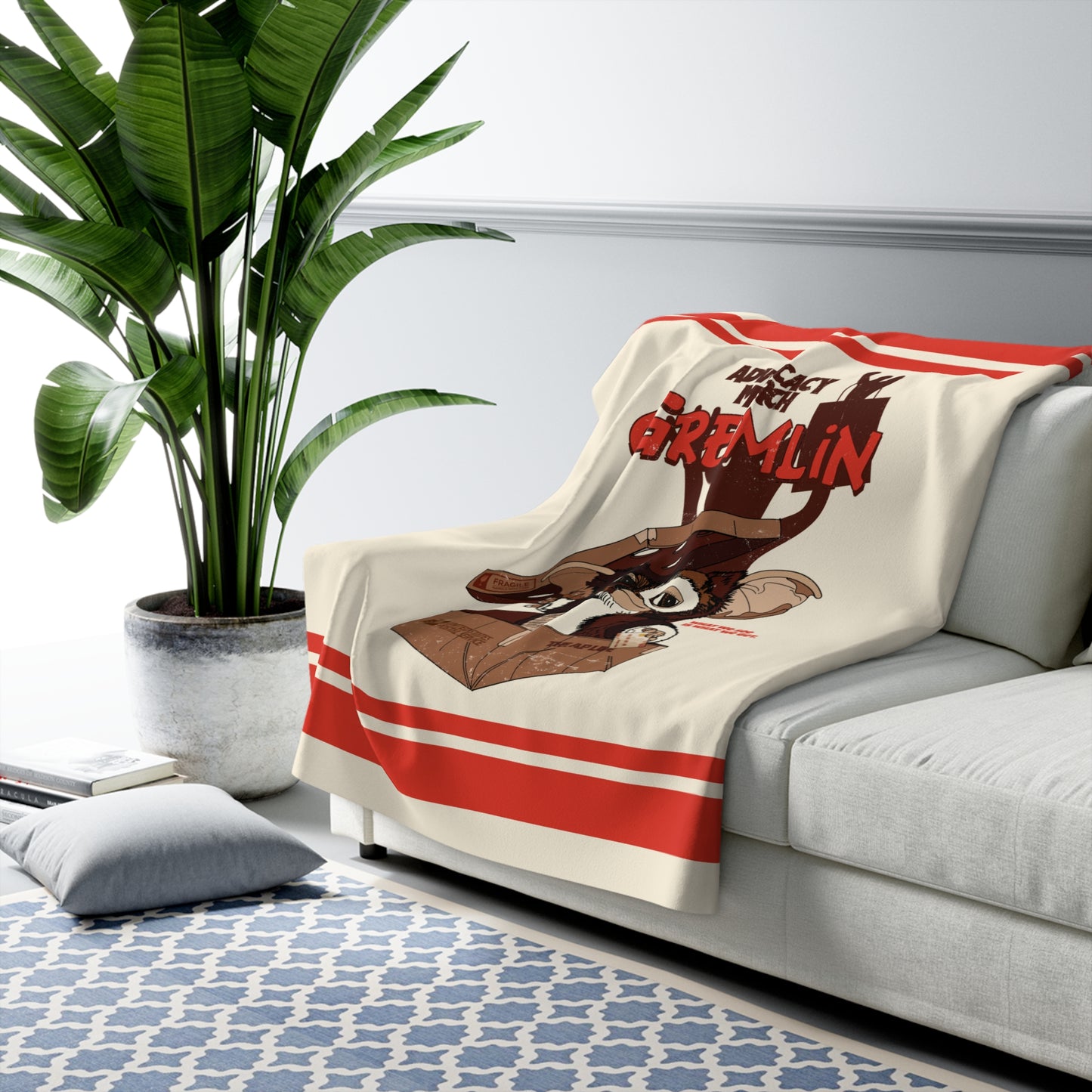 Advocacy Merch Gremlin - Sherpa Fleece Blanket