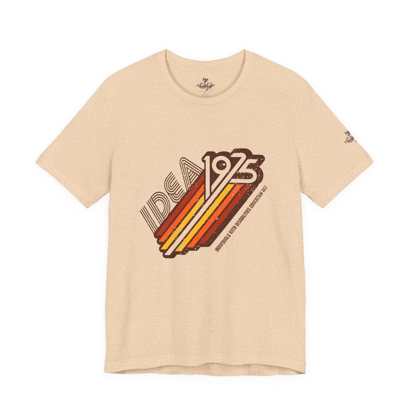 1975 IDEA - Individuals With Disabilities Education Act - Adult Unisex Jersey Short Sleeve Tee