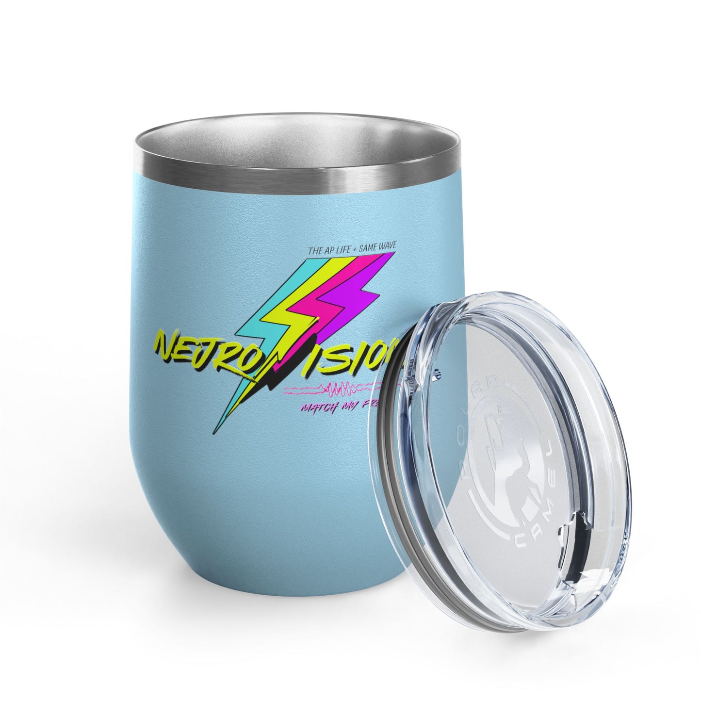 Neurovision - Match my Freq - Epilepsy Awareness - 12oz Insulated Tumbler
