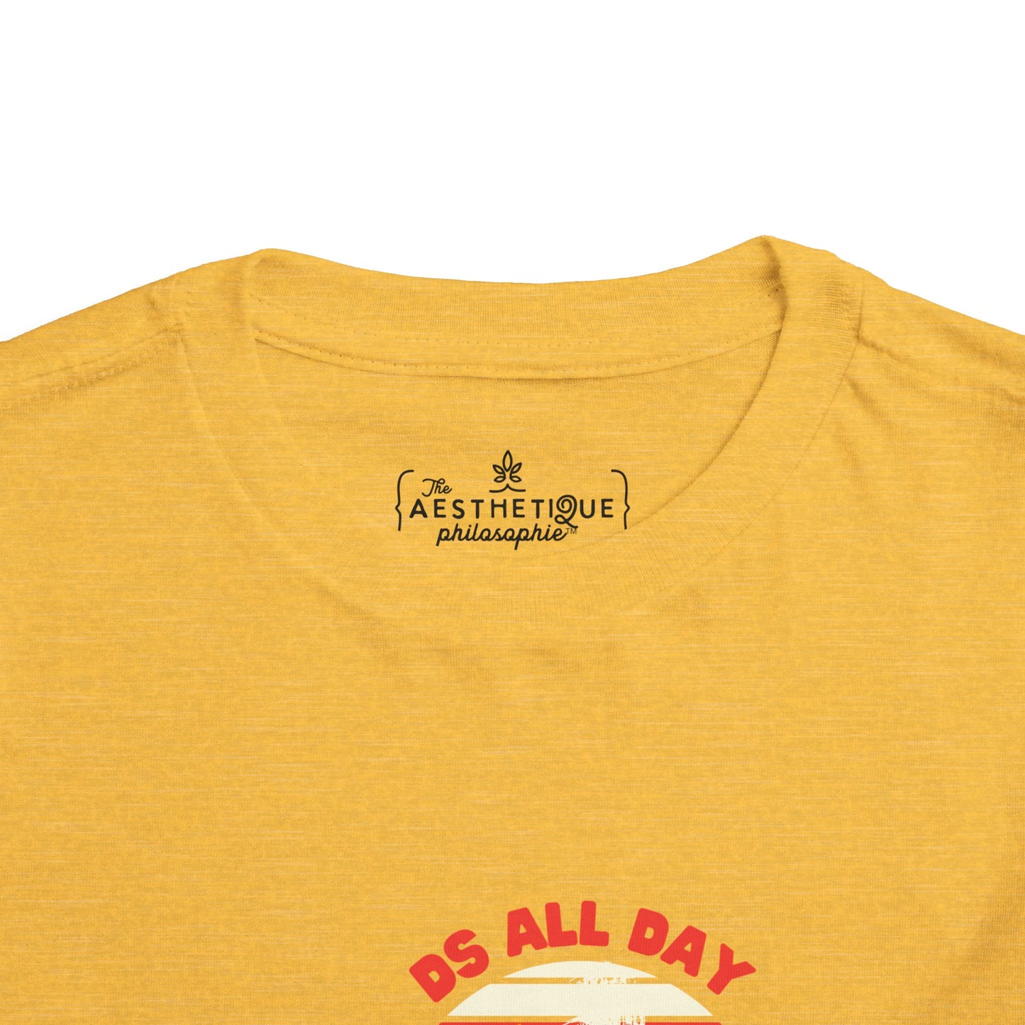 DS All Day (Turn Down For What?) DS Awareness - Toddler Jersey Tee