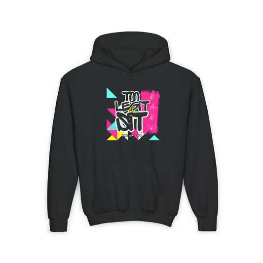 Too Legit To Sit ADHD/AuDHD/Autism Awareness - YOUTH Heavy Blend Hooded Sweatshirt