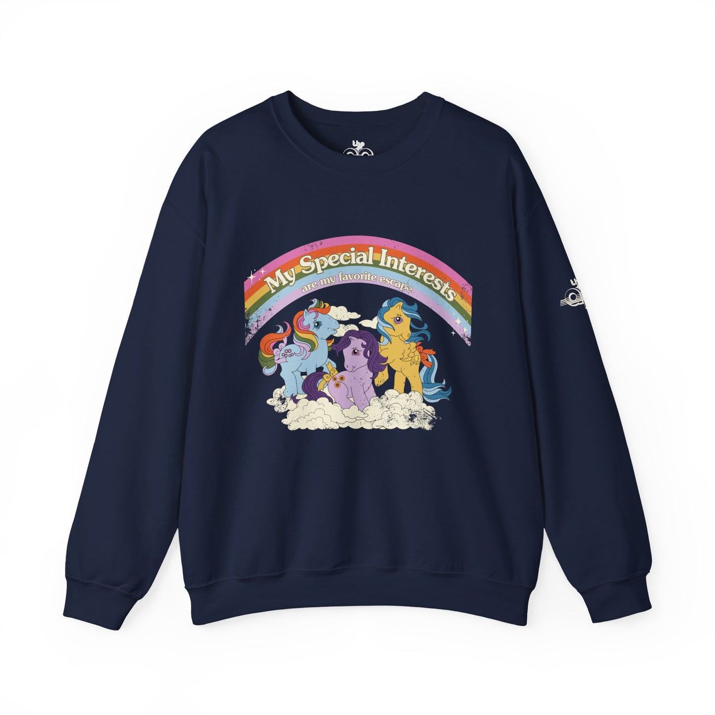 My Special Interests are my Favorite Escape - Adult Unisex Heavy Blend™ Crewneck Sweatshirt