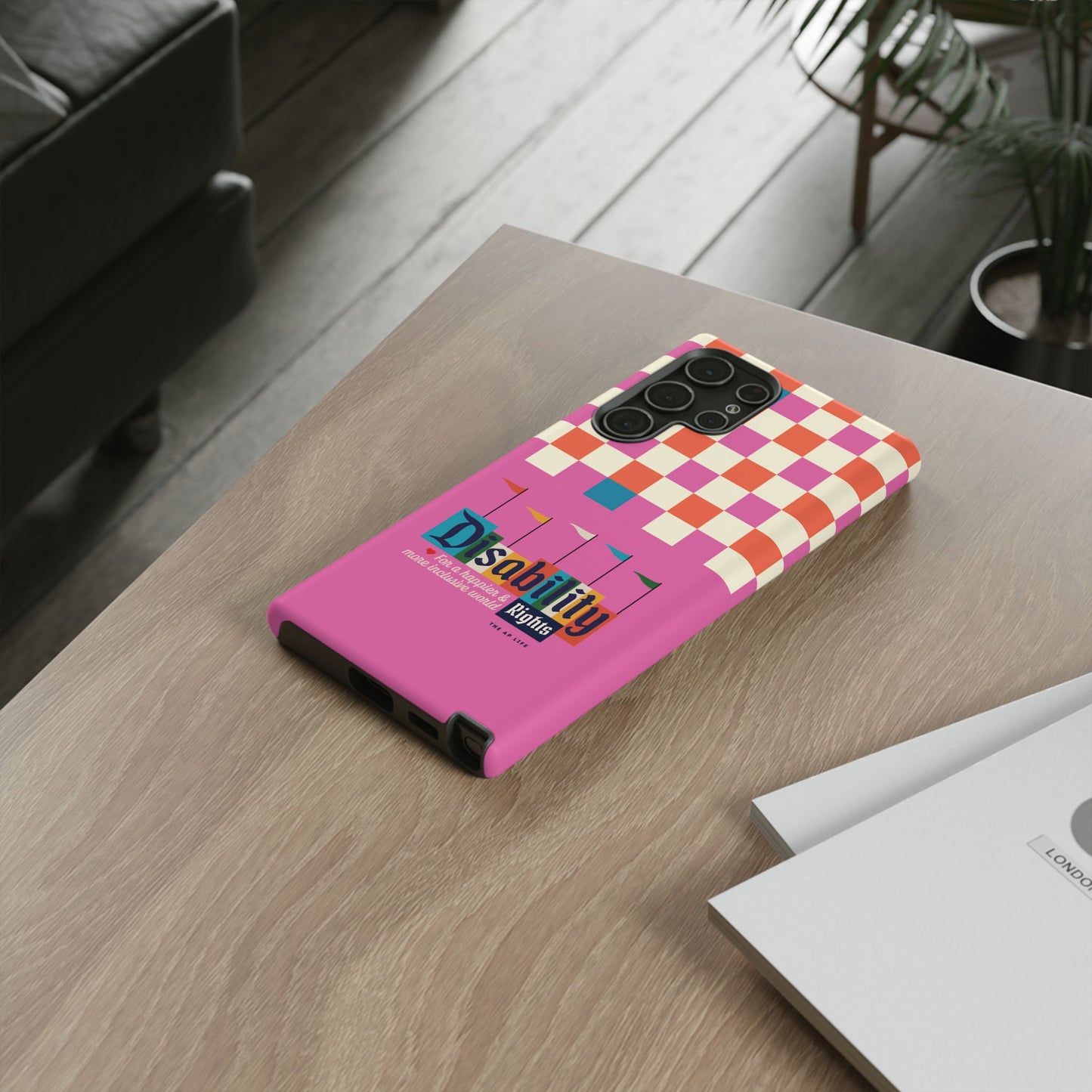 Disability Rights for a Happier & More Inclusive World - Android Phone Case for Google Pixel & Samsung Phones