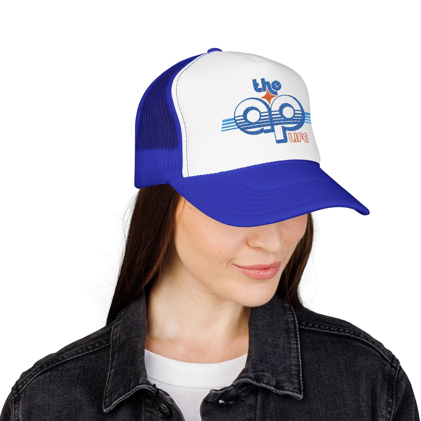 The AP Life - Adult Unisex Foam Trucker Hat (Embroidered)