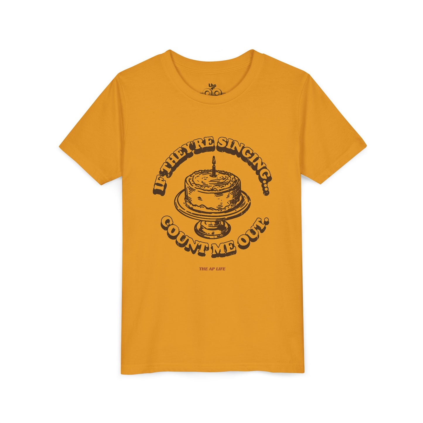If They're Singing... Count Me Out - Unisex Youth Short Sleeve Tee