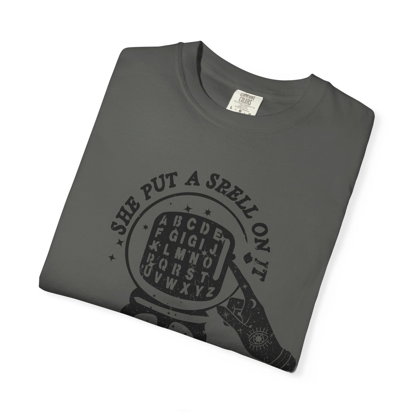 She Put a Spell on it - The Gigi Board - Adult Unisex Tee - Watch Gigi Spell Fundraiser