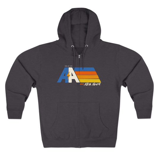 Autism Advocate - Adult Unisex Zip-Up Hoodie
