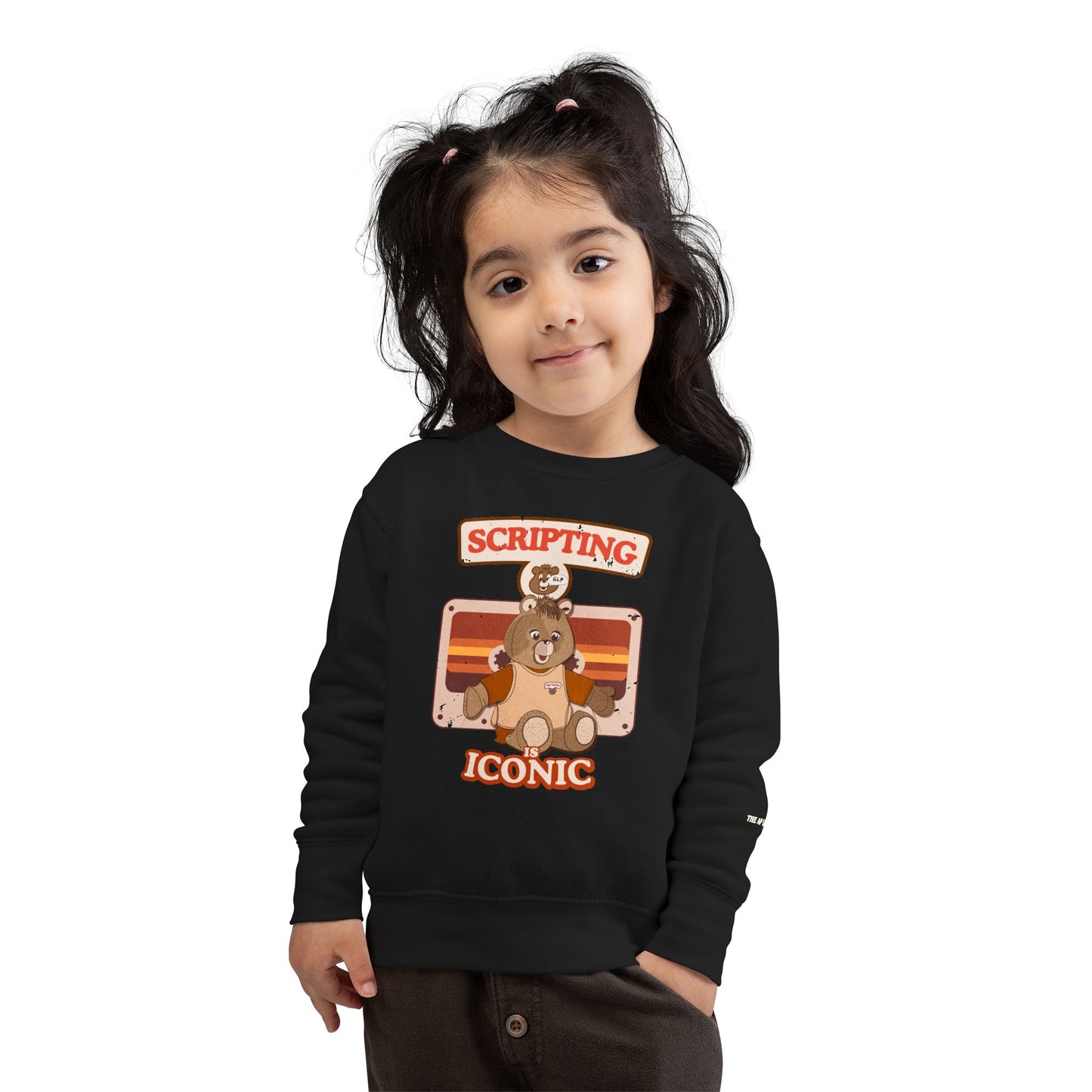 Scripting is Iconic - GLP - Teddy RecSpin - Kids' Unisex Sweatshirt