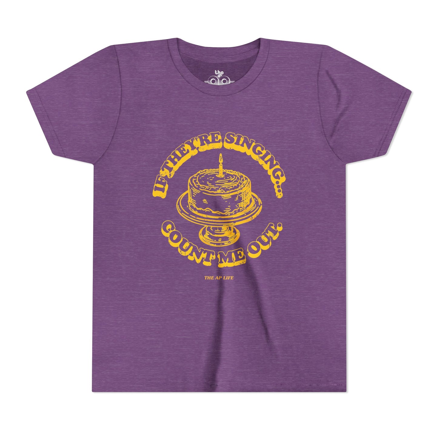 If They're Singing... Count Me Out - Unisex Youth Short Sleeve Tee