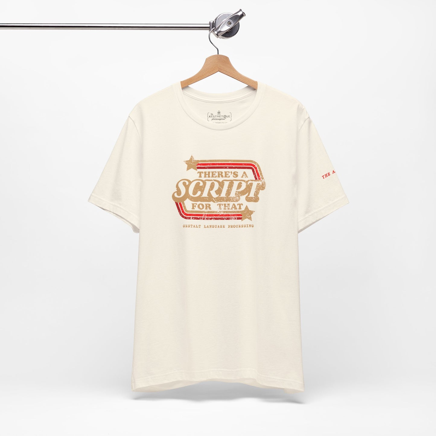 Vintage Script Graphic Tee - Perfect for Casual Wear