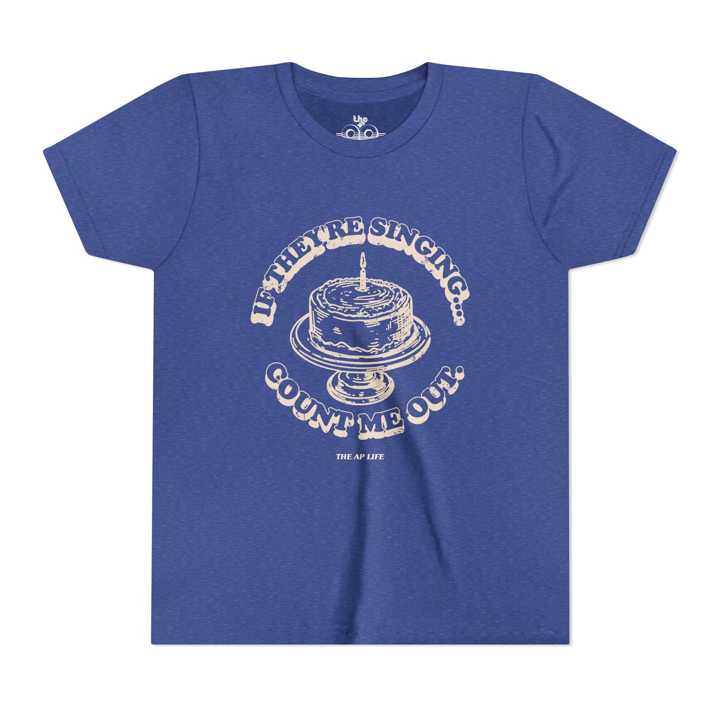 If They're Singing... Count Me Out - Unisex Youth Short Sleeve Tee