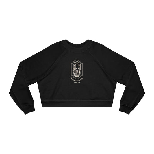 999 Sensory Triggers (But There's Room for One More) - Women's Cropped Fleece Pullover Sweatshirt