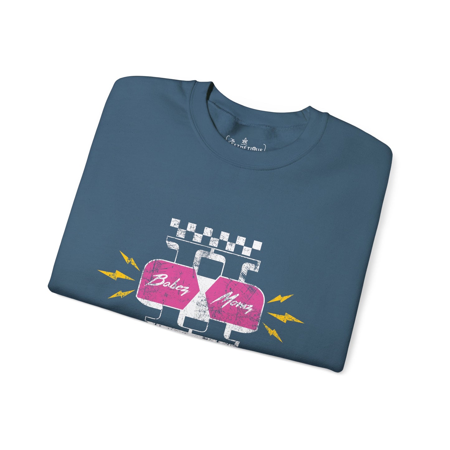 Babez II Momz 90s Music Throwback - Unisex Crewneck Sweatshirt