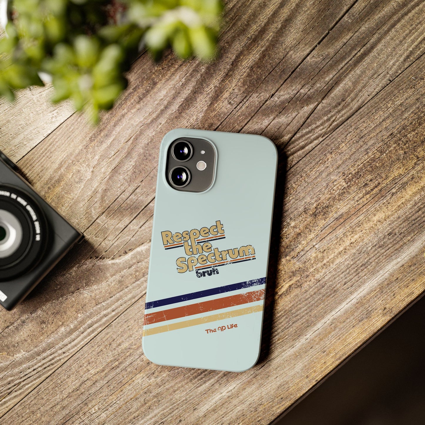 Respect The Spectrum - iPhone Case