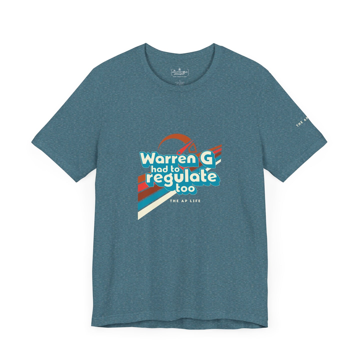 Warren G Had to Regulate Too - Adult Unisex Jersey Tee