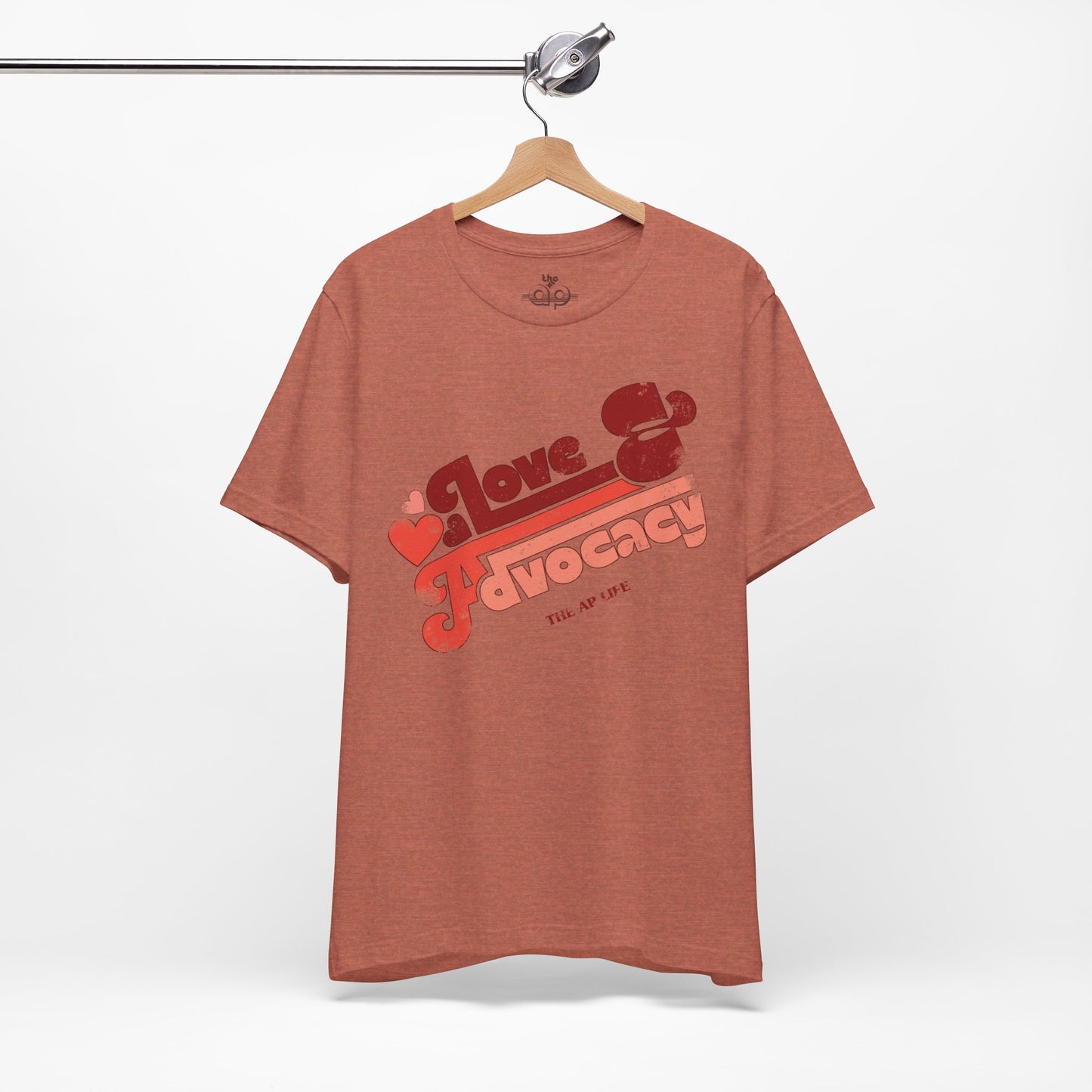 Love & Advocacy - Adult Unisex Jersey Short Sleeve Tee