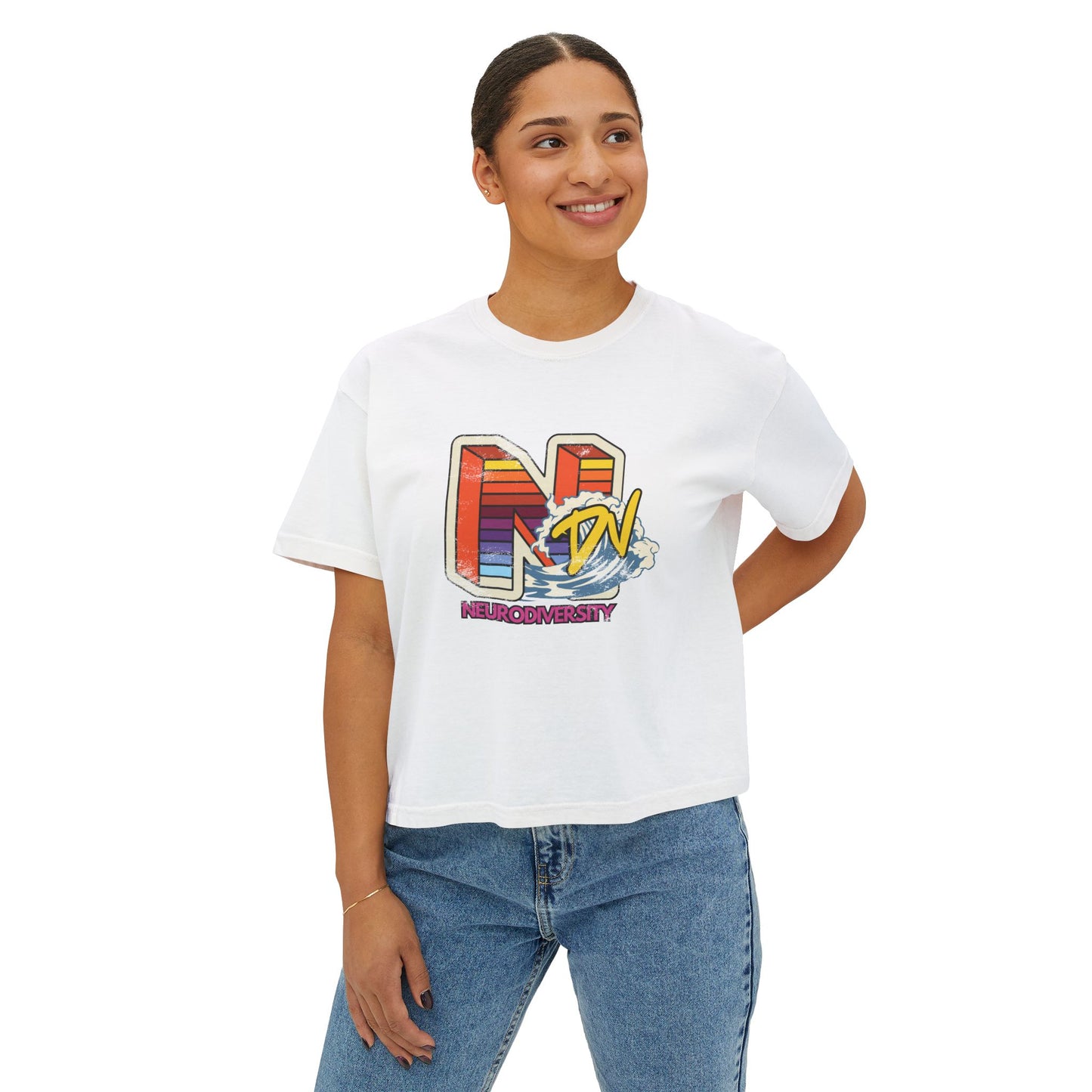 NDV - Neurodiversity - Women's Boxy Tee