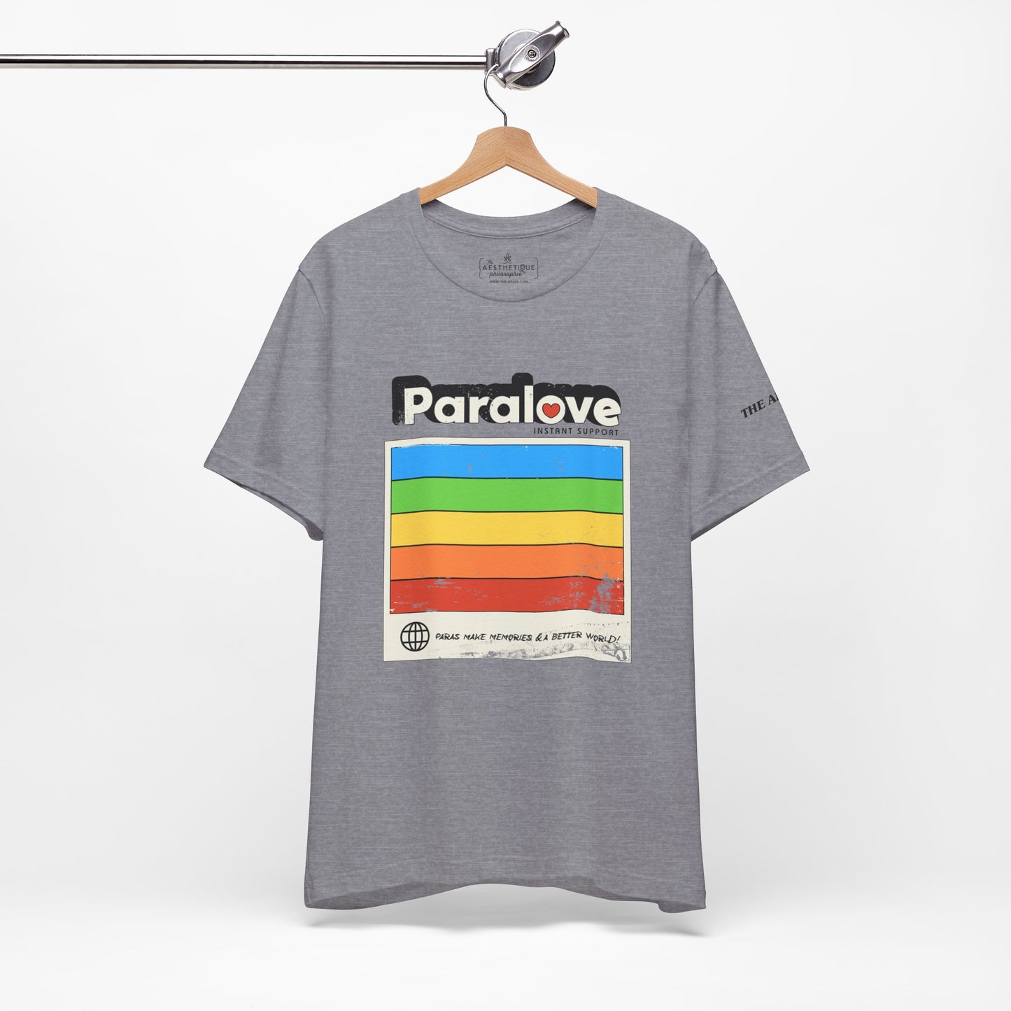 Para Love - Instant Support - Adult Unisex Jersey Short Sleeve Tee