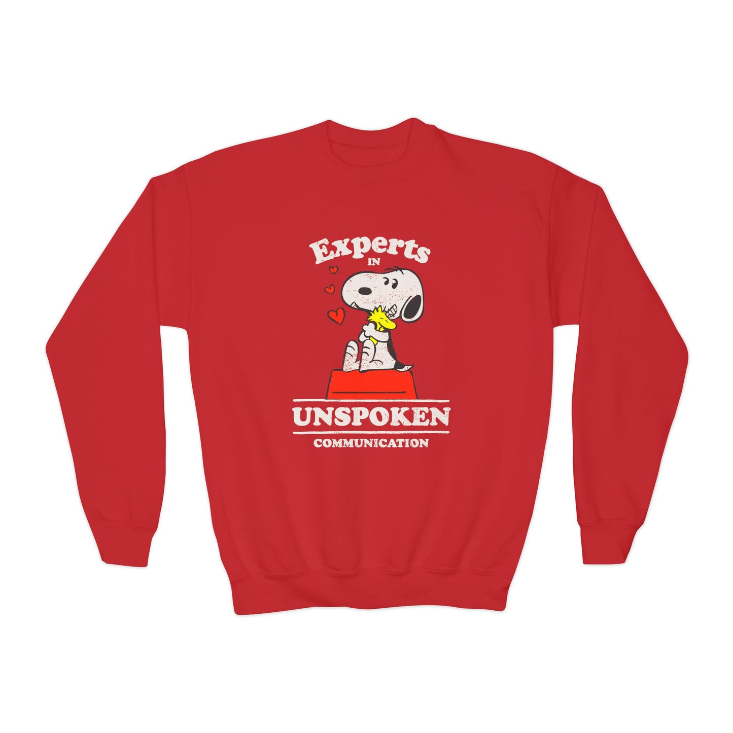 Experts in Unspoken Communication - Youth Crewneck Sweatshirt