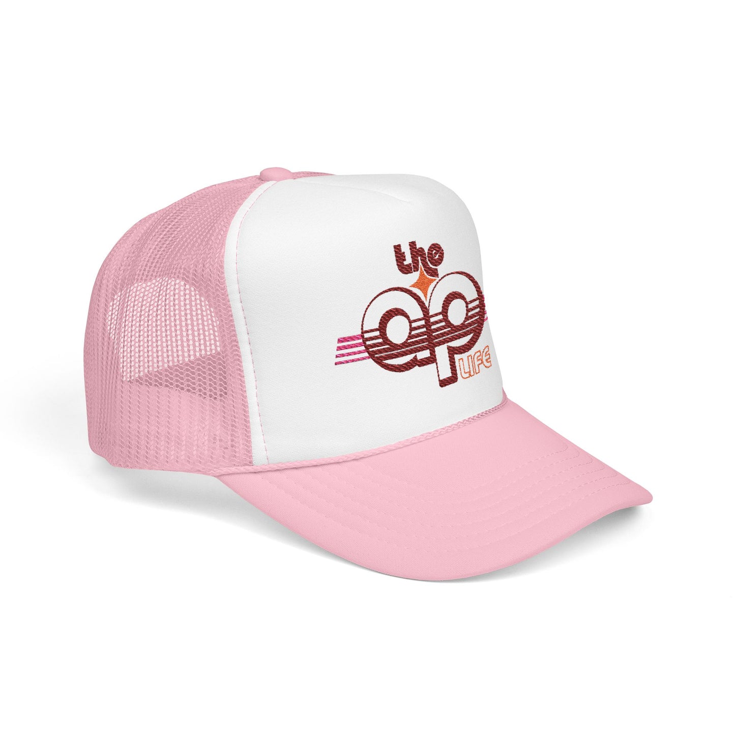The AP Life - Adult Unisex Foam Trucker Hat (Embroidered)