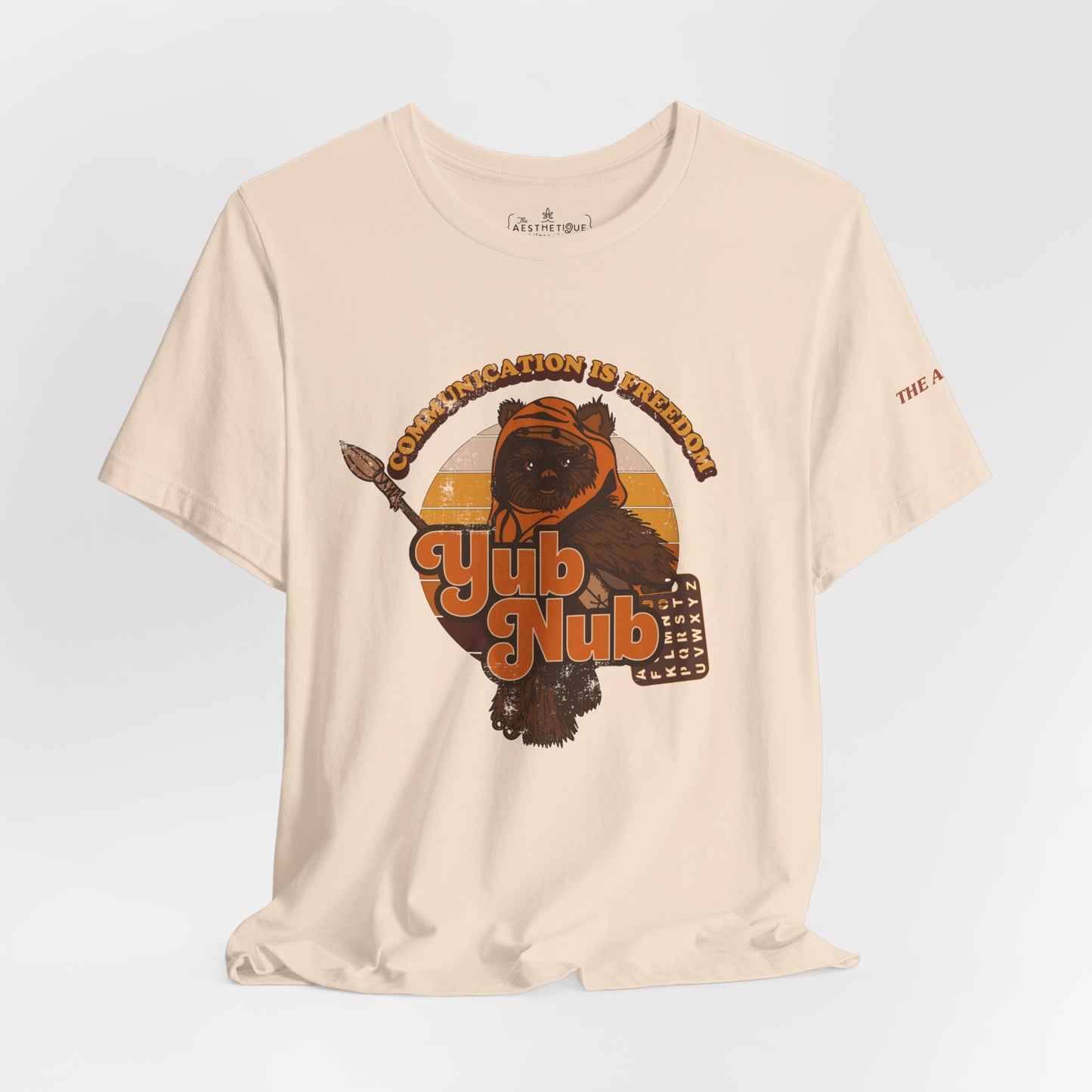 Communication is Freedom - Yub Nub - Adult Unisex Jersey Short Sleeve Tee (Ships Internationally)