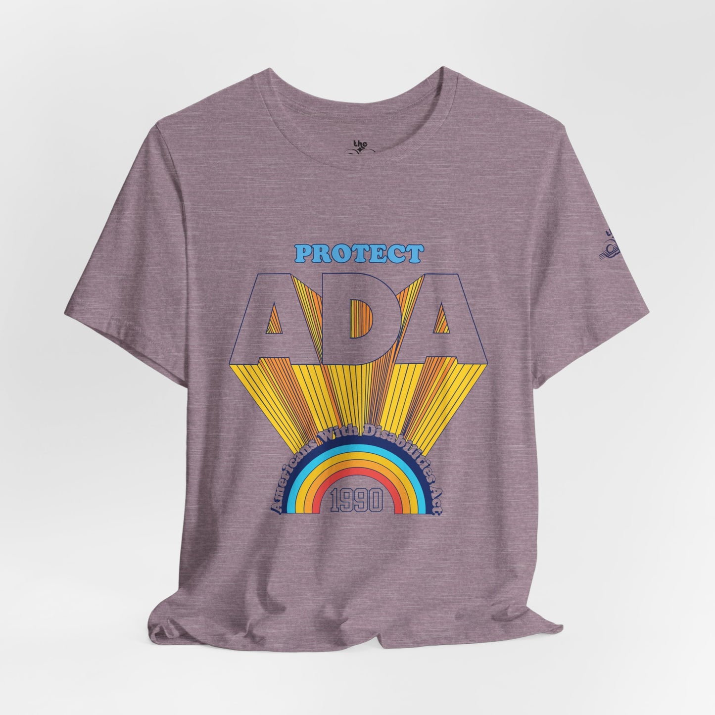 Protect ADA - Americans With Disabilities Act 1990 - Adult Unisex Jersey Short Sleeve Tee