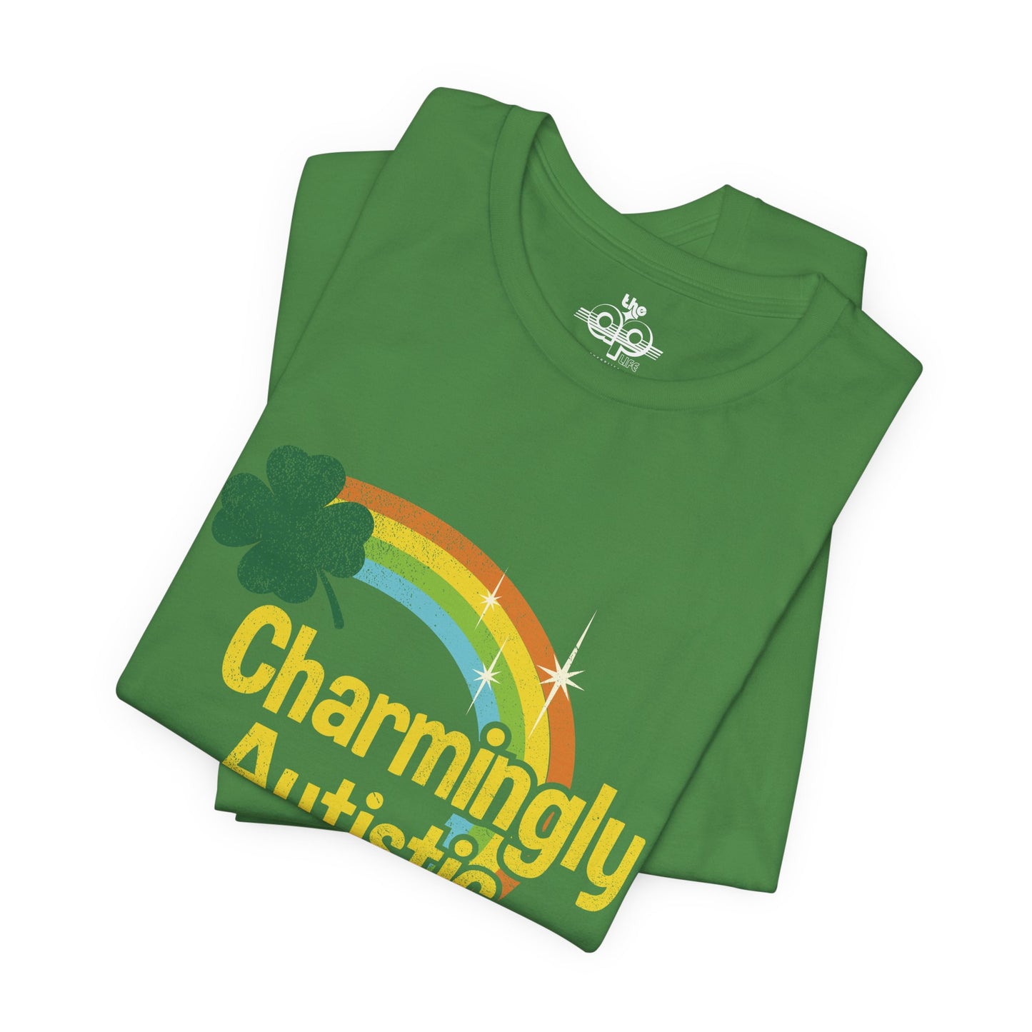 Charmingly Autistic - Adult Unisex Jersey Short Sleeve Tee