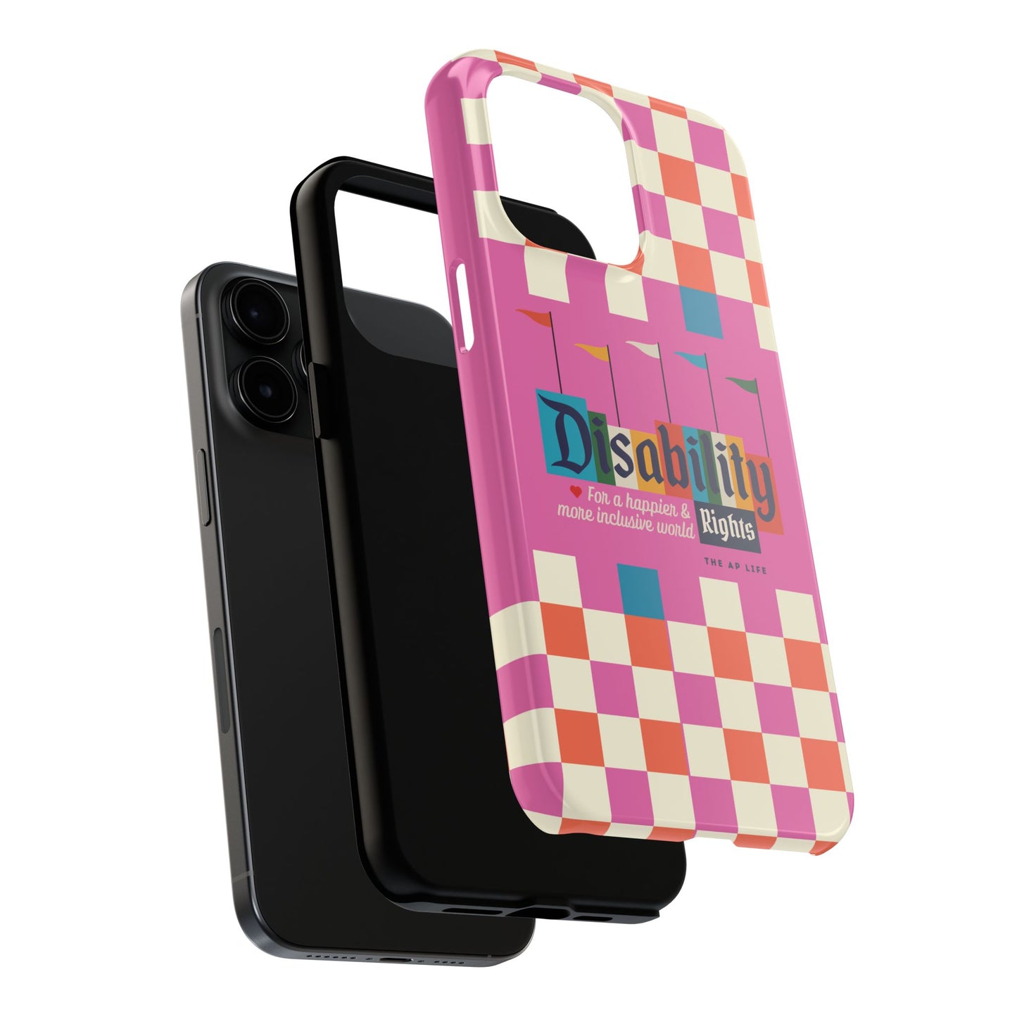 Disability Rights for A Happier & More Inclusive World - iPhone Case