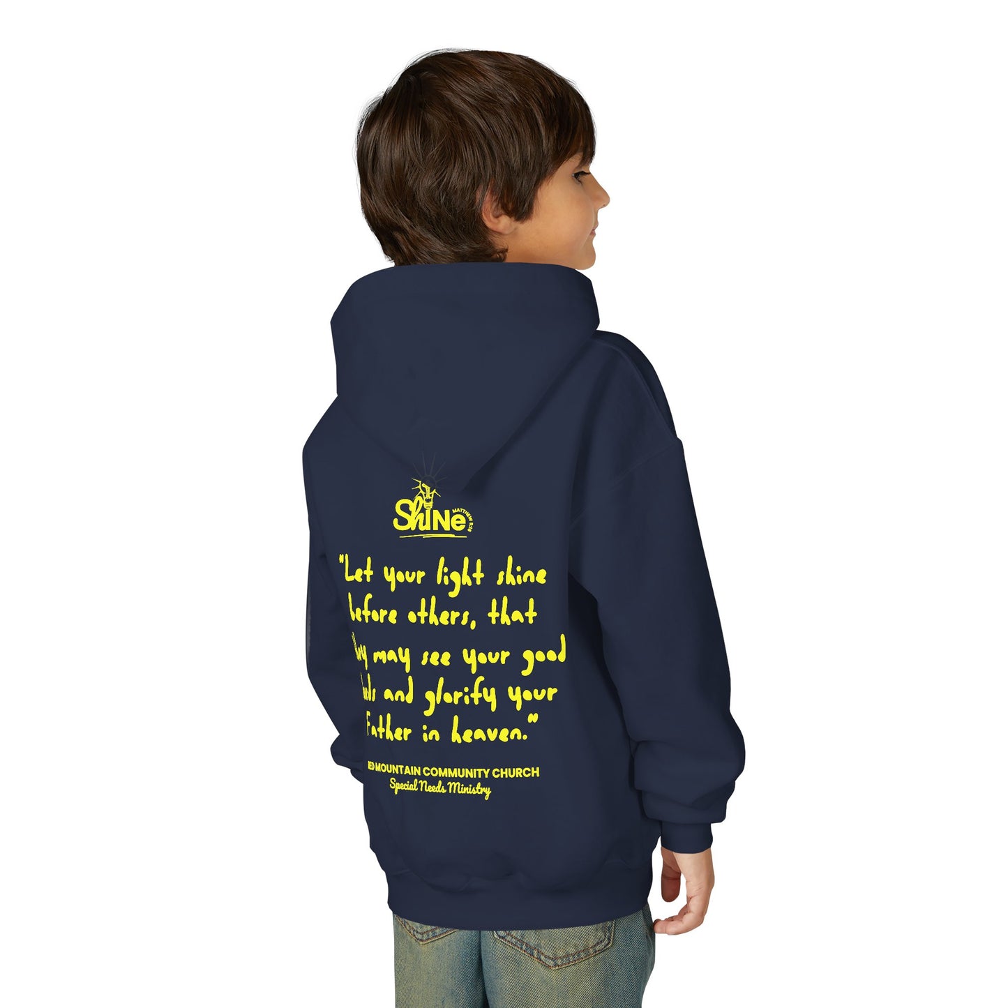 RMCC Shine Program Youth Unisex Heavy Blend Hooded Sweatshirt