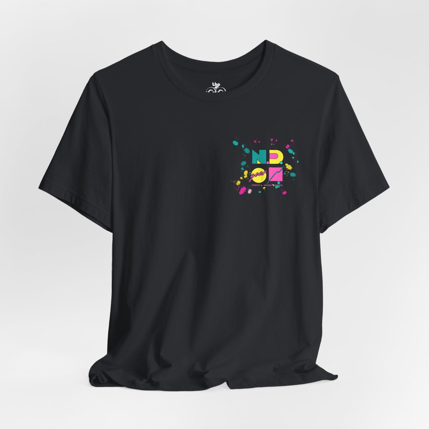 N.D. Gear - Fidgets, Snacks, Devices - Adult Unisex Jersey Short Sleeve Tee