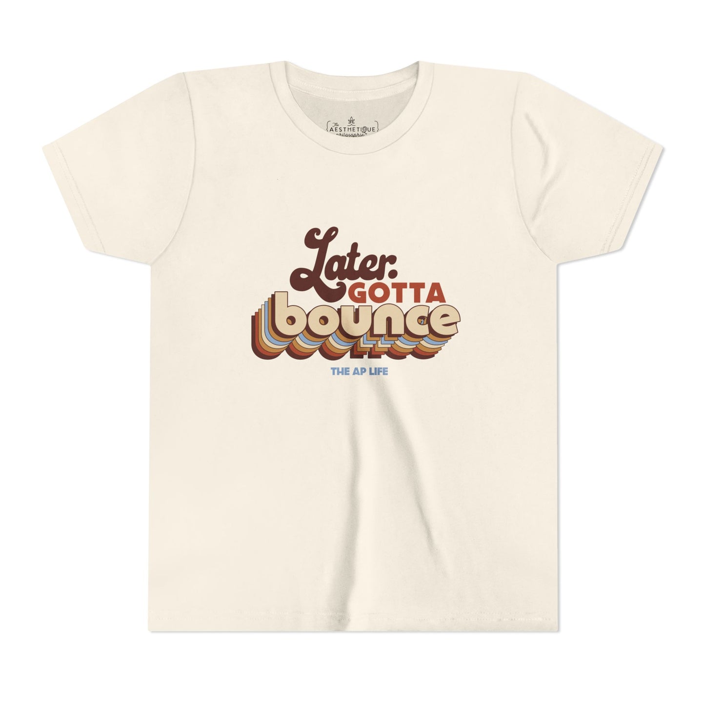 Later, Gotta Bounce ADHD/Autism/AuDHD - YOUTH Unisex Tee