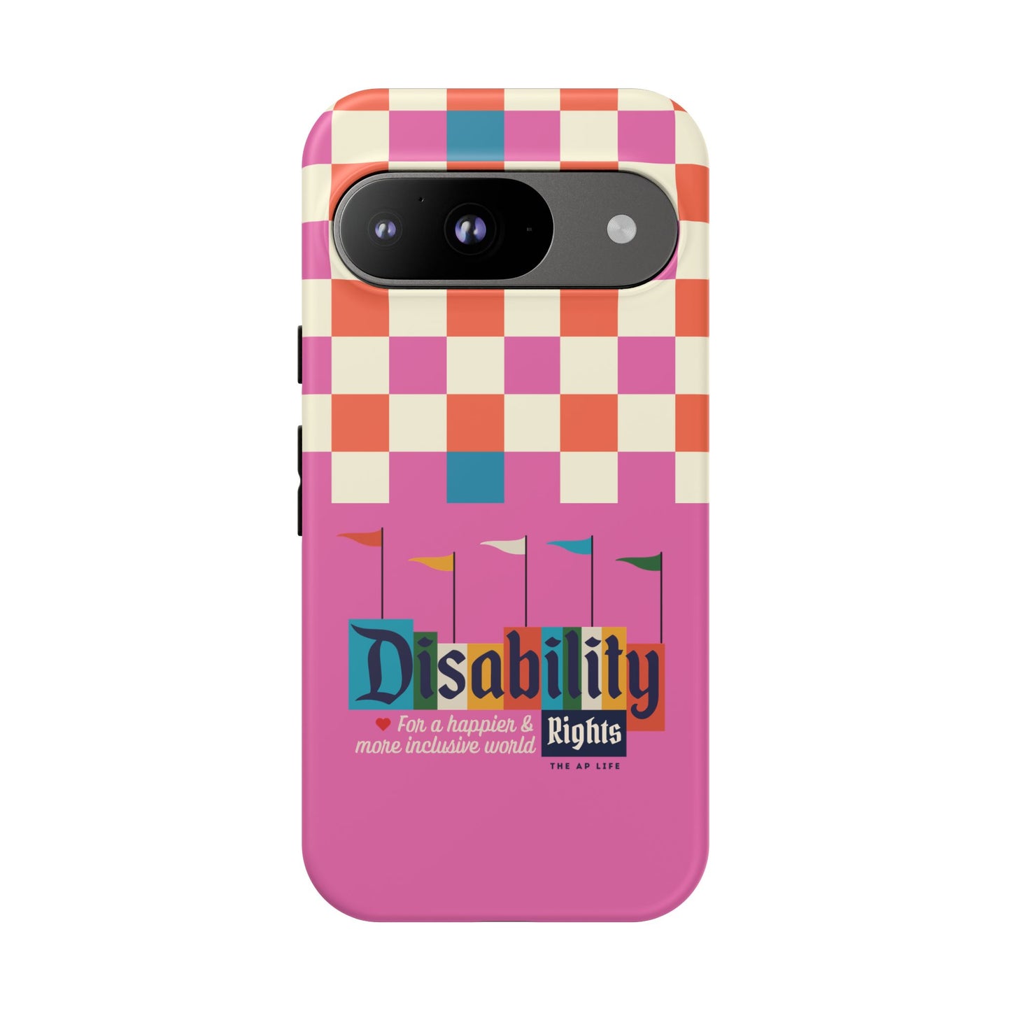 Disability Rights for a Happier & More Inclusive World - Android Phone Case for Google Pixel & Samsung Phones