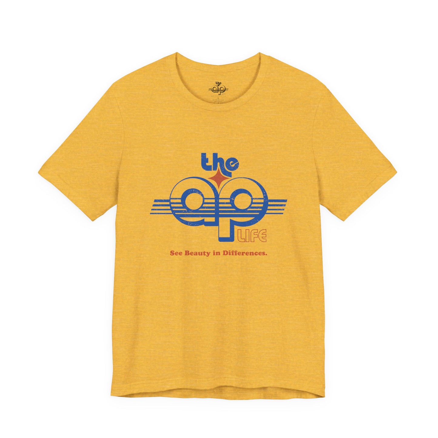 The AP Life - See Beauty in Differences - Adult Unisex Jersey Short Sleeve Tee