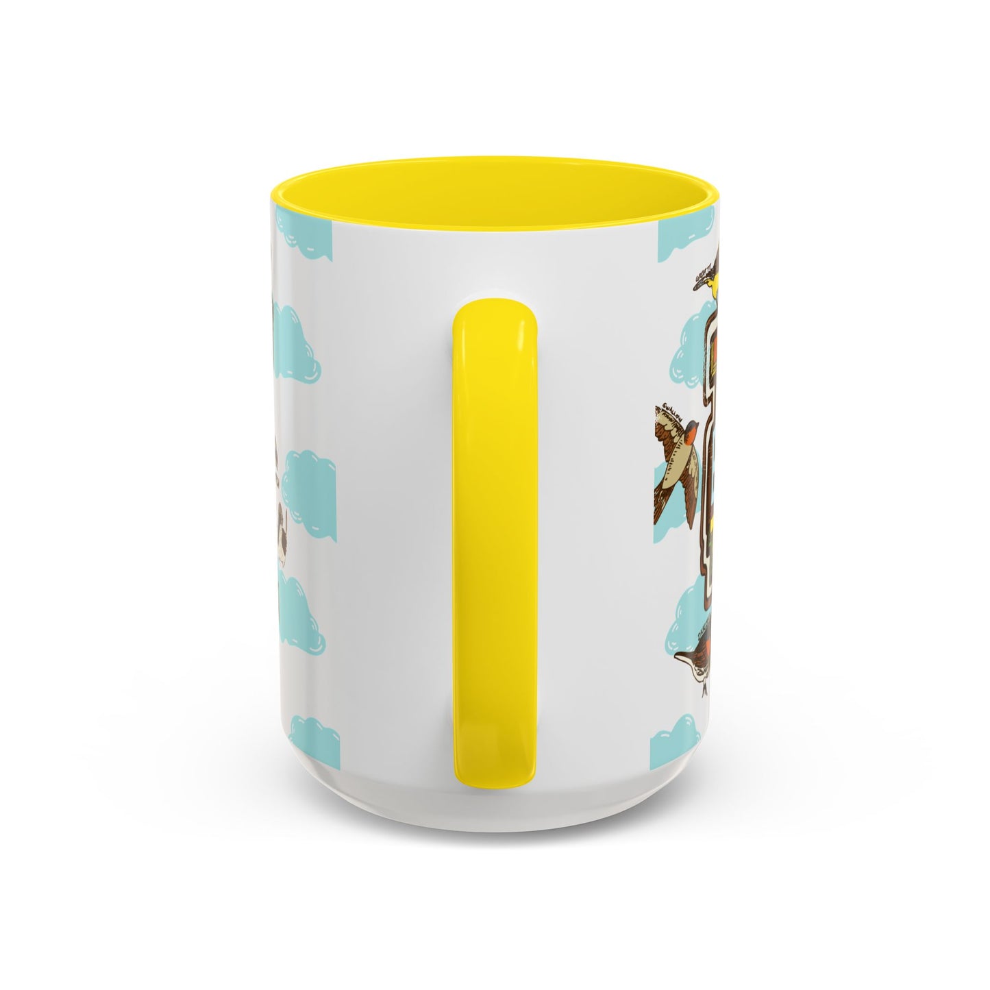 Talk Birdy to Me - Accent Coffee Mug (11, 15oz)