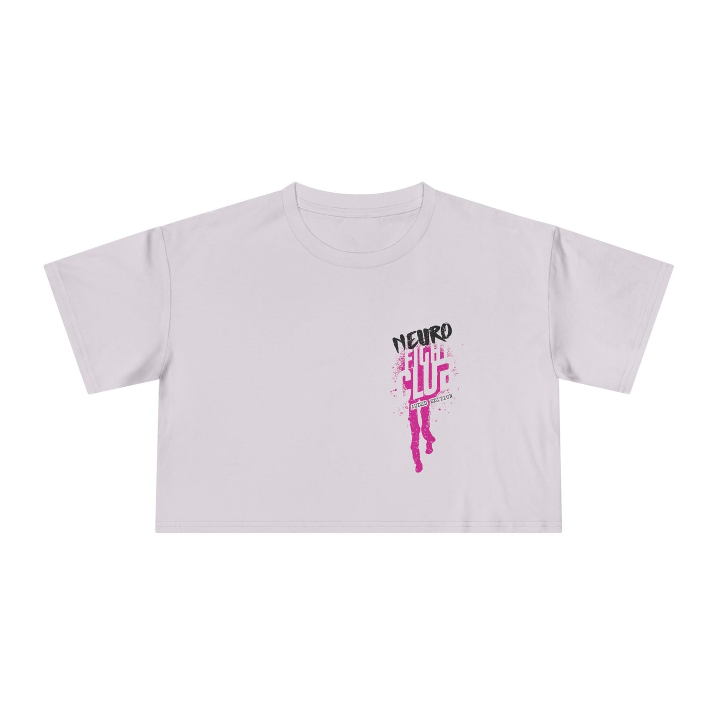 Neuro Fight Club - Autism Vs. ADHD - Patrick Casale Collab - Women's Crop Top Tee