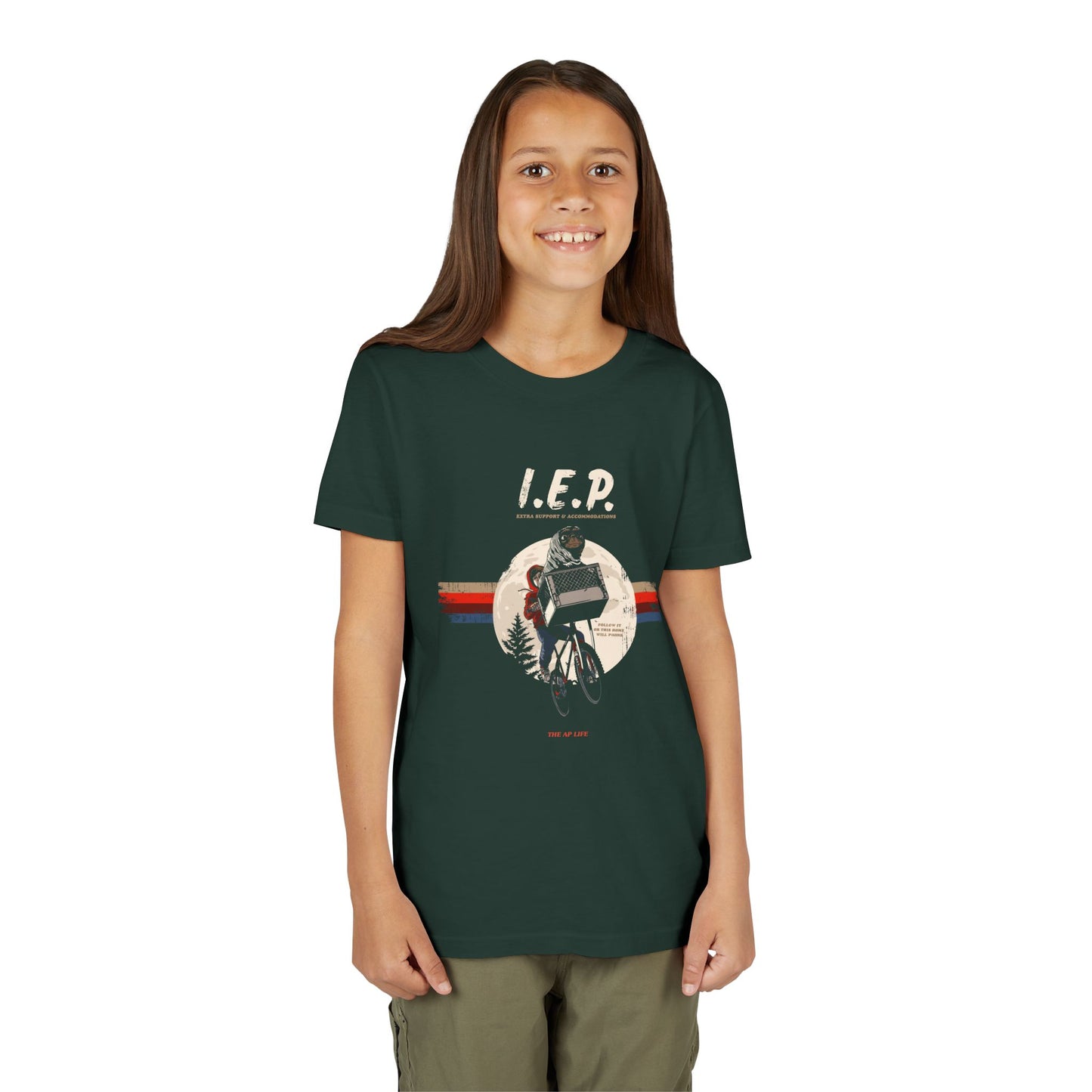 I.E.P. Extra Support & Accommodations or this Home will Phone - Youth Unisex Short Sleeve Tee